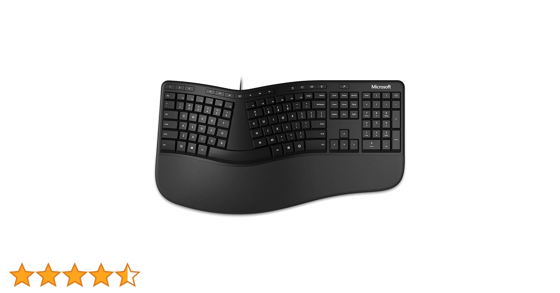 Amazon | Microsoft Natural Ergonomic Keyboard 4000 ビジネス